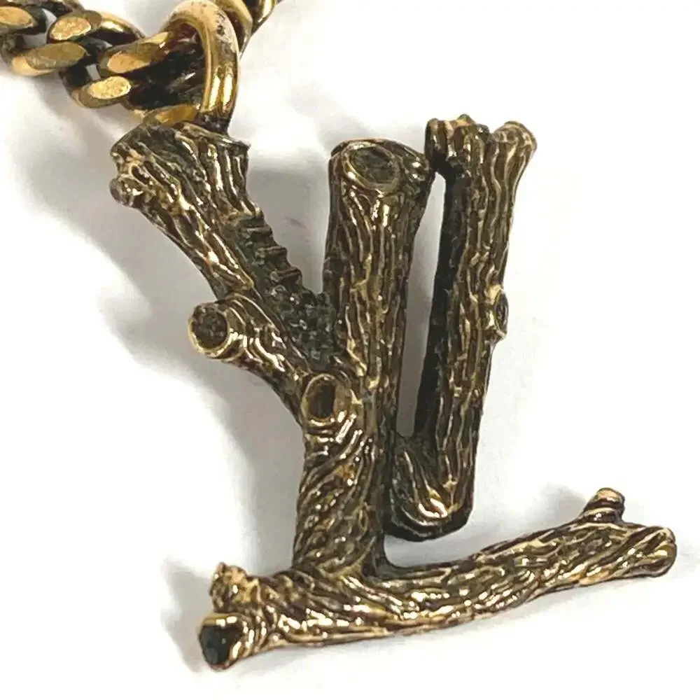 LOUIS VUITTON Vintage Gold Necklace